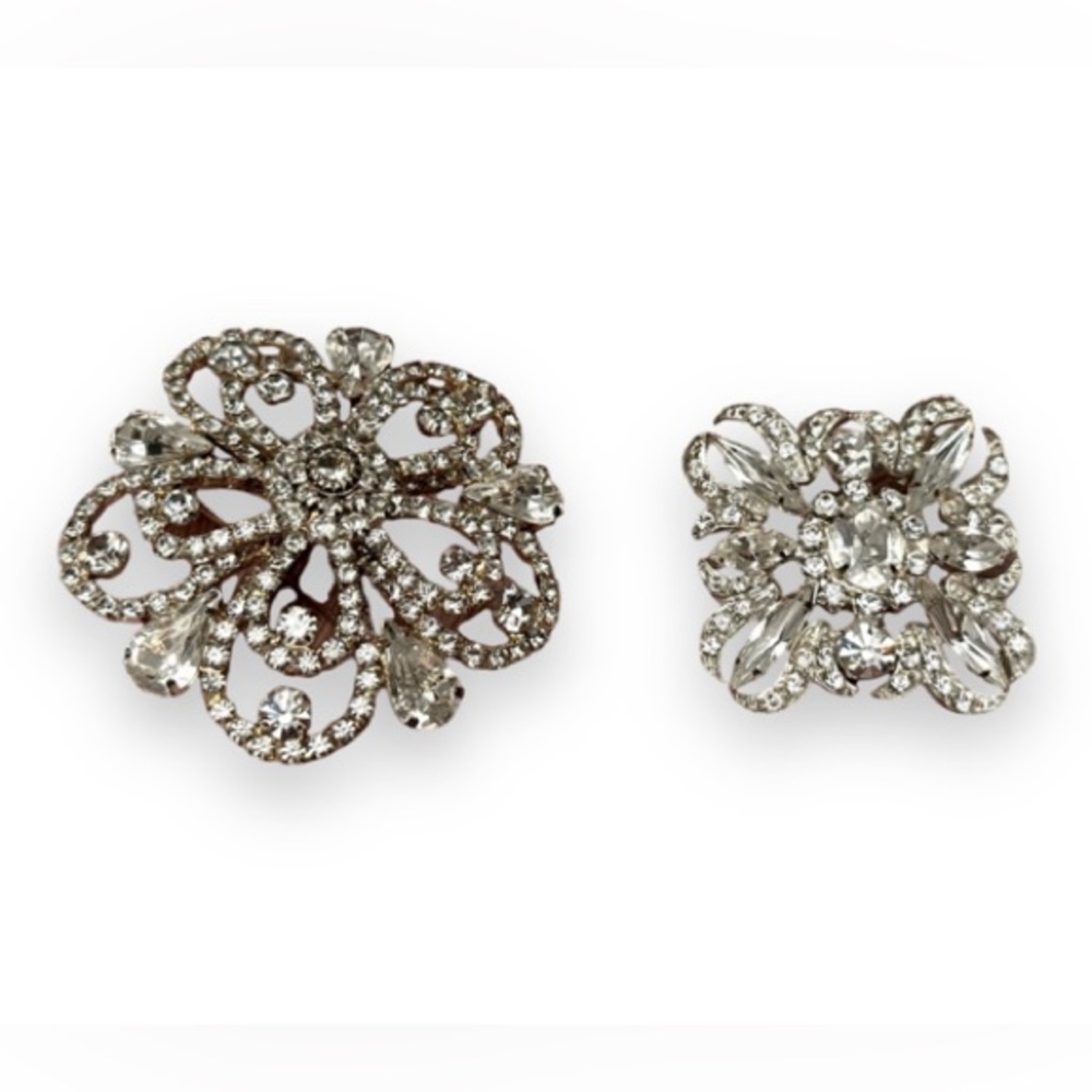 Large Rhinestone Pins-2 included